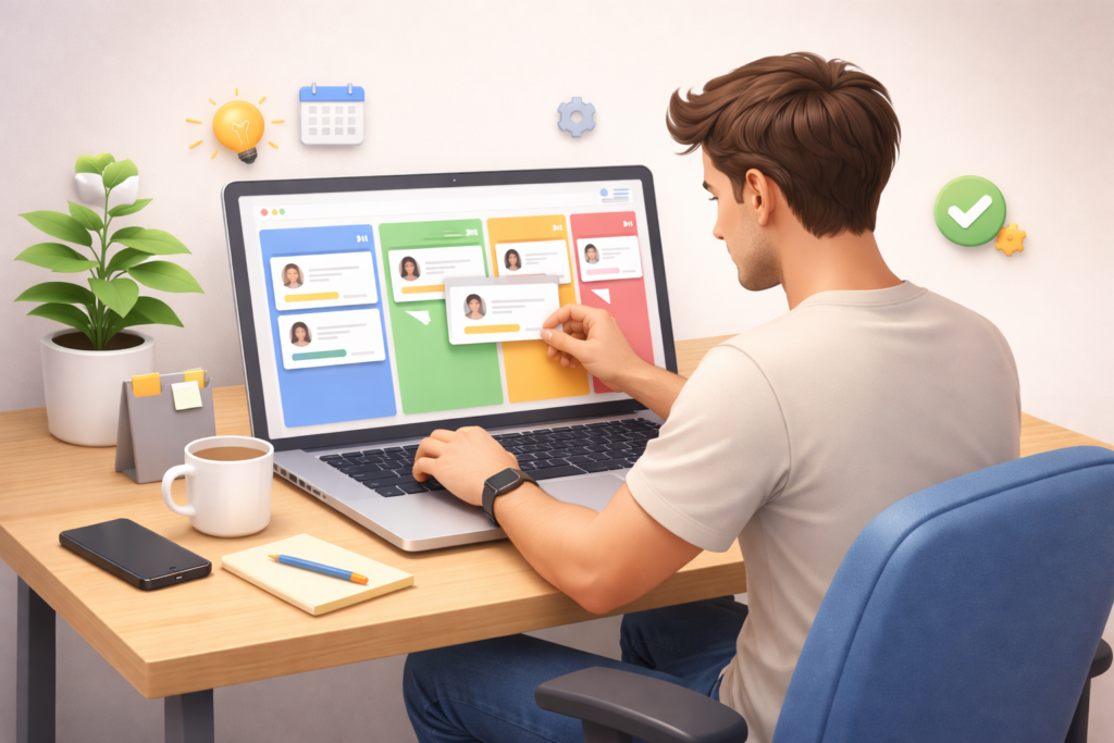 setting up a free CRM workflow for freelancers