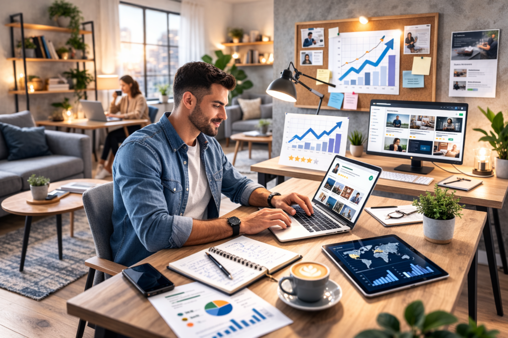 optimized freelancer profile showing ways to stand out on Upwork