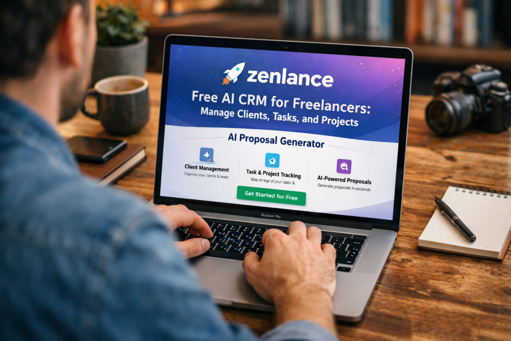 Free AI CRM for Freelancers: Manage Clients, Tasks, and Projects, AI Proposal Generator
