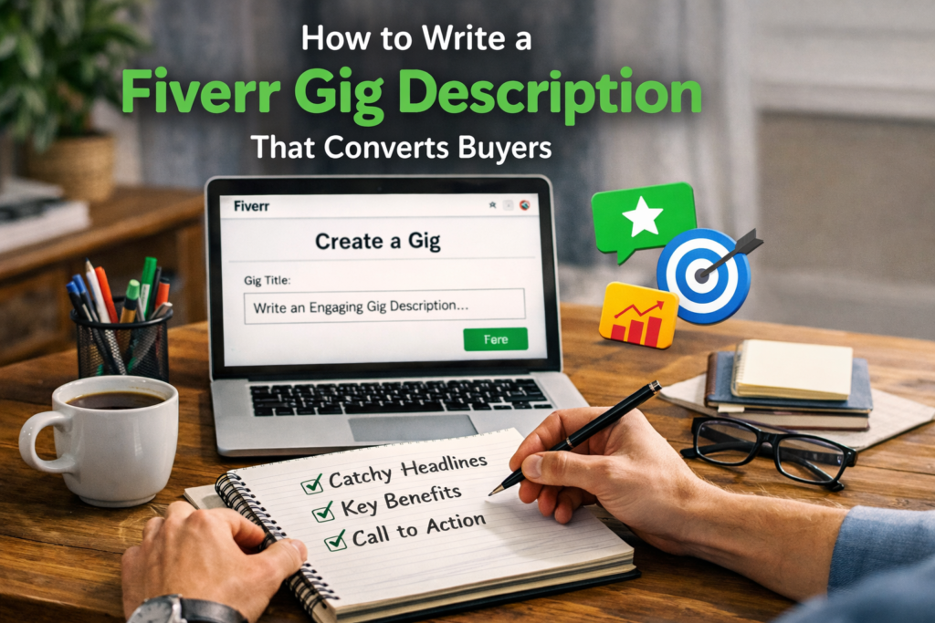 How to Write a Fiverr Gig Description That Converts Buyers