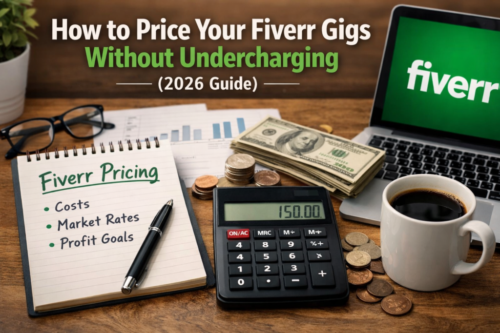 How to Price Your Fiverr Gigs Without Undercharging (2026 Guide)